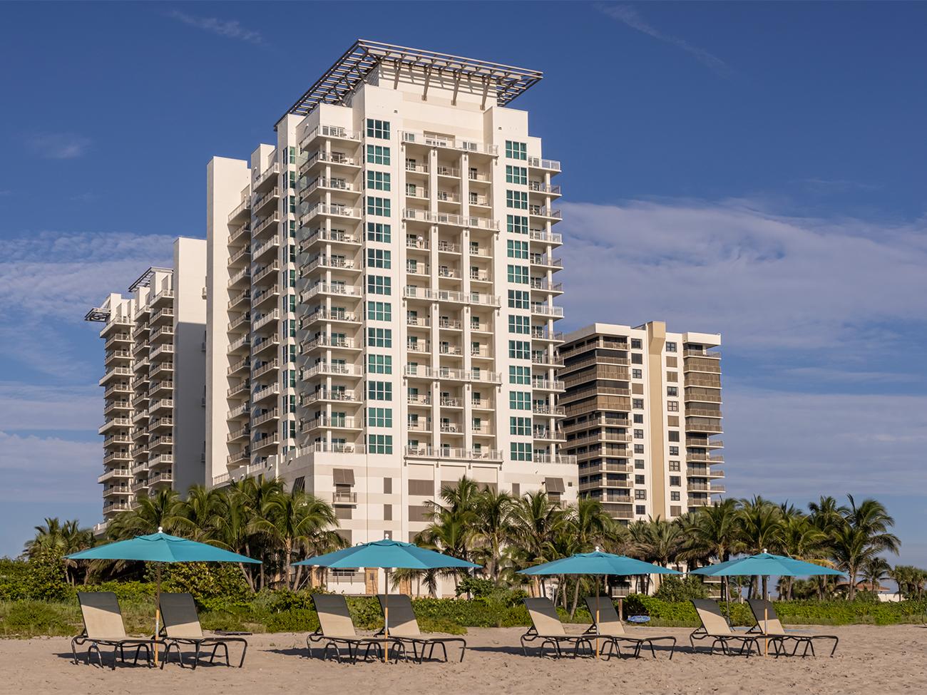 Exterior from Beach